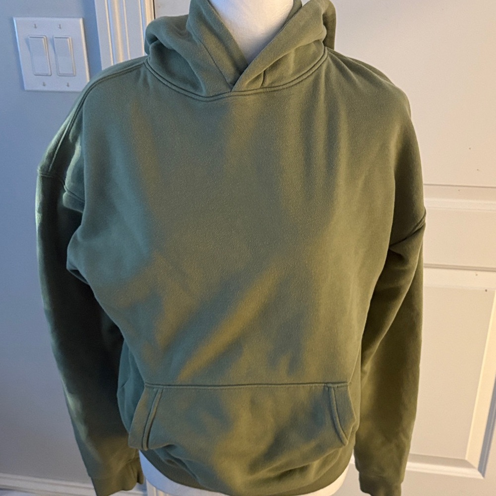No Boundaries Sage Green Men's Hoodie
